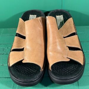 Josef Seibel Tan Leather Women's Sandals